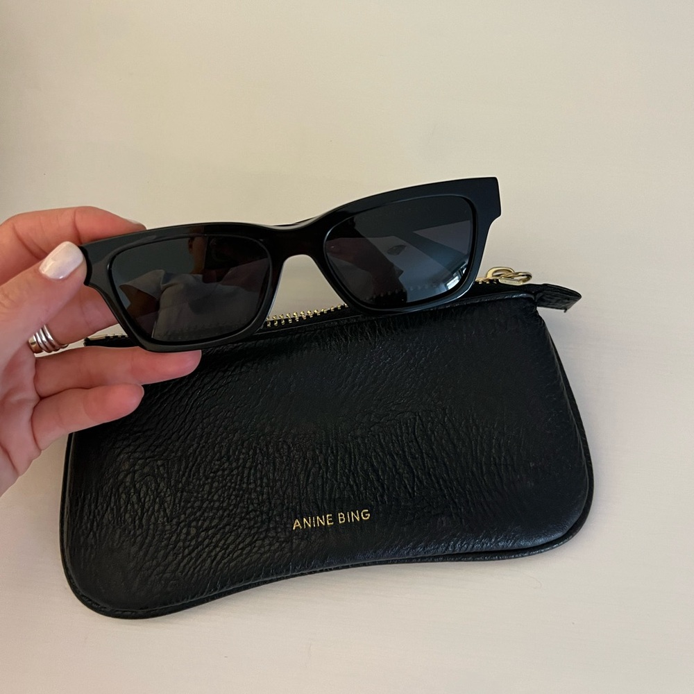 Anine Bing Black Sunglasses